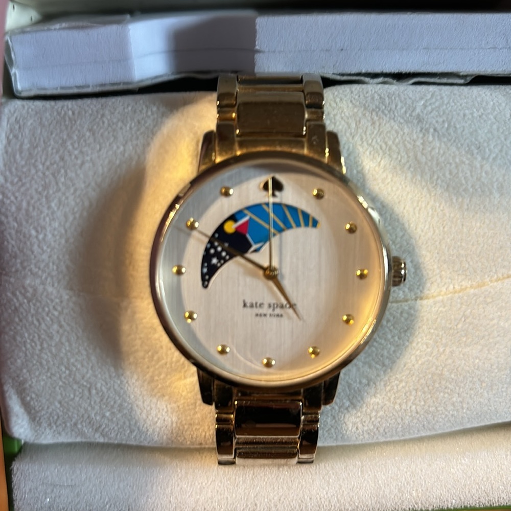 Kate spade moon phase watch